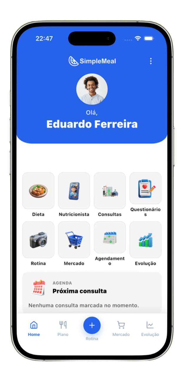 Aplicativo do paciente 1